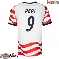 Camiseta Estados Unidos Ricardo Pepi #9 Primera Equipación Mundial 2026 manga corta
